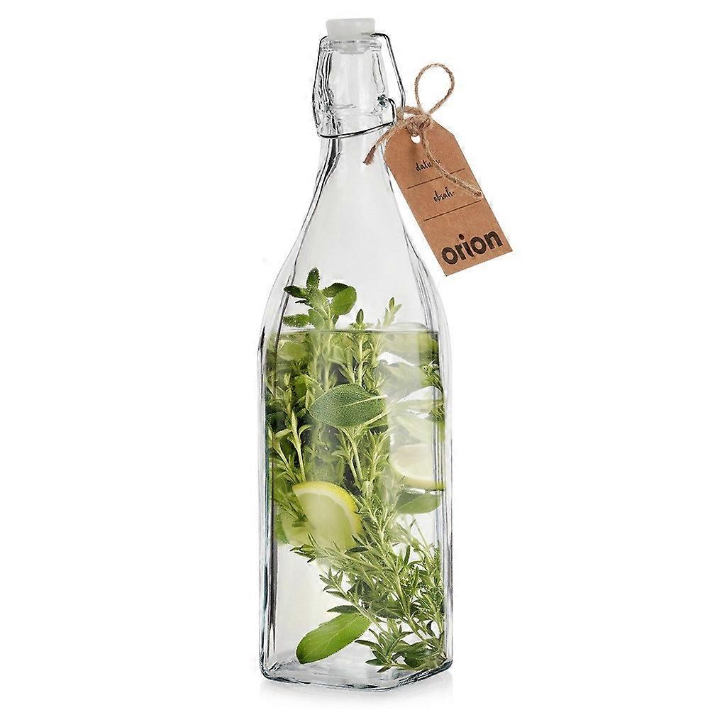 Flasche mit Clipglas 1 l