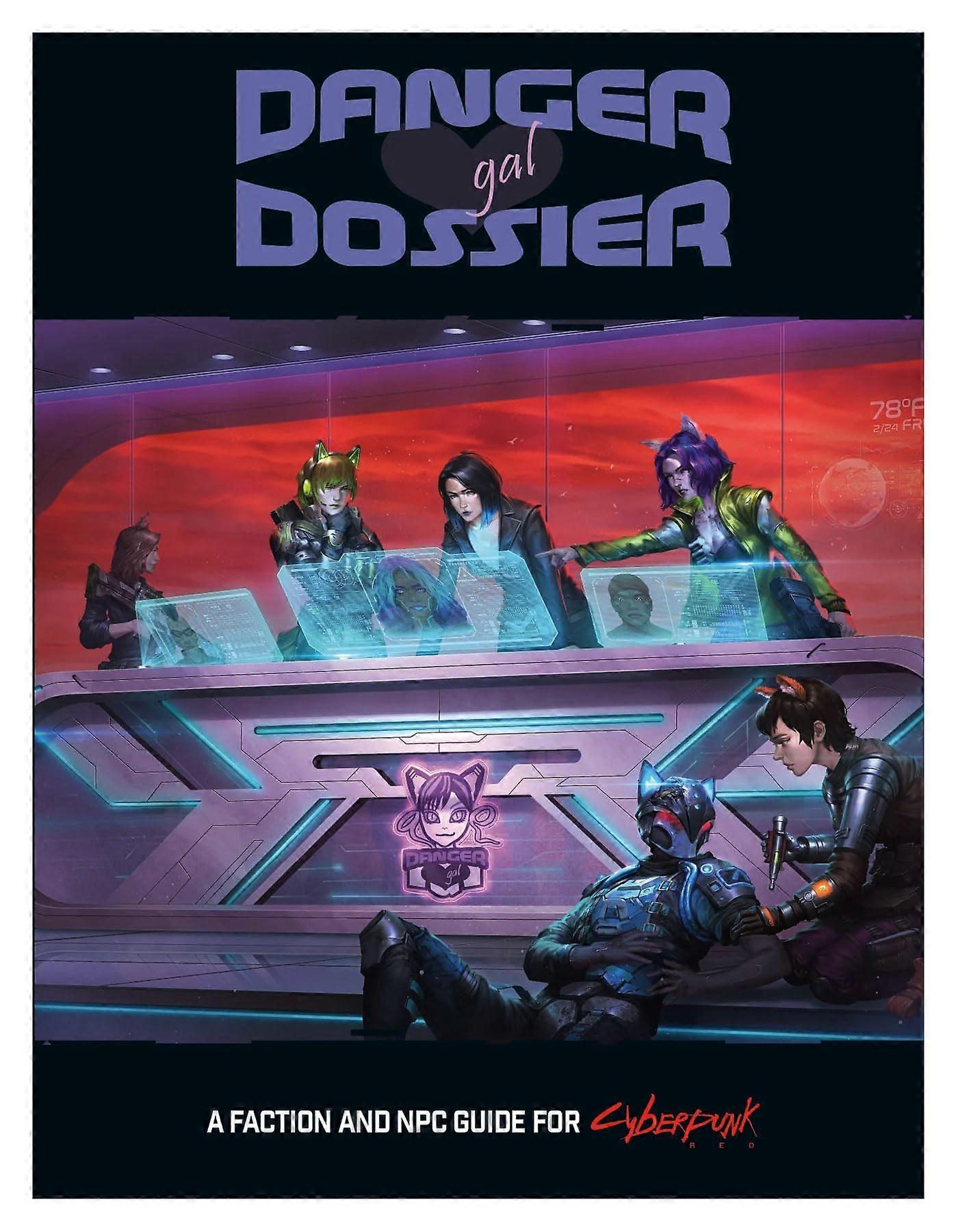Cyberpunk Red Rpg: Danger Gal Dossier