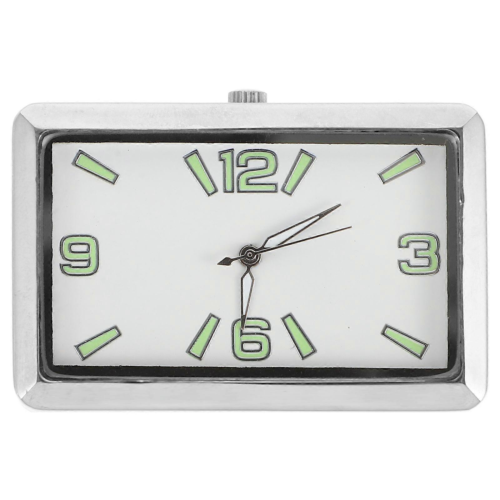 Car Clock Stick On Clock Auto Dashboard Clock Luminous Car Clock Car Interior Clock