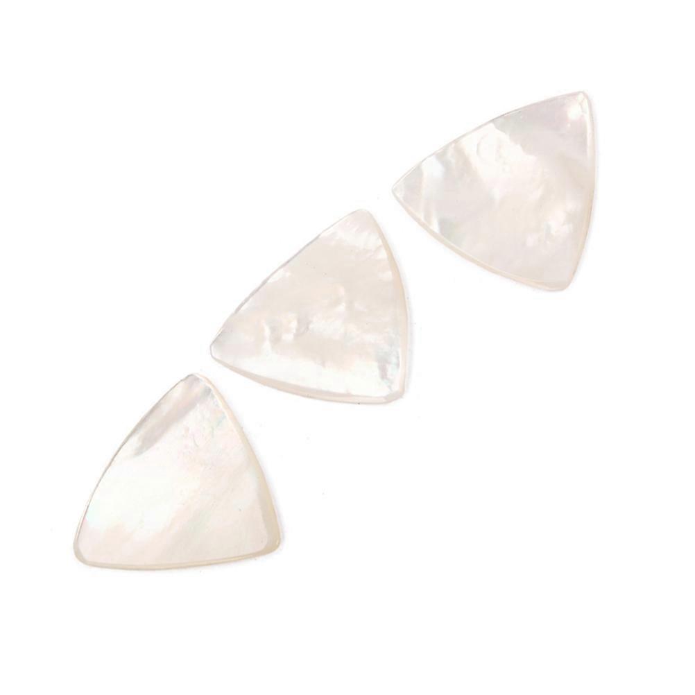 Acoustic Guitar Plectrums Smooth Texture Oval Shape for Beginners Guitar Lovers Protect Fingers Non-Scratch Guitar or Strings 3Set