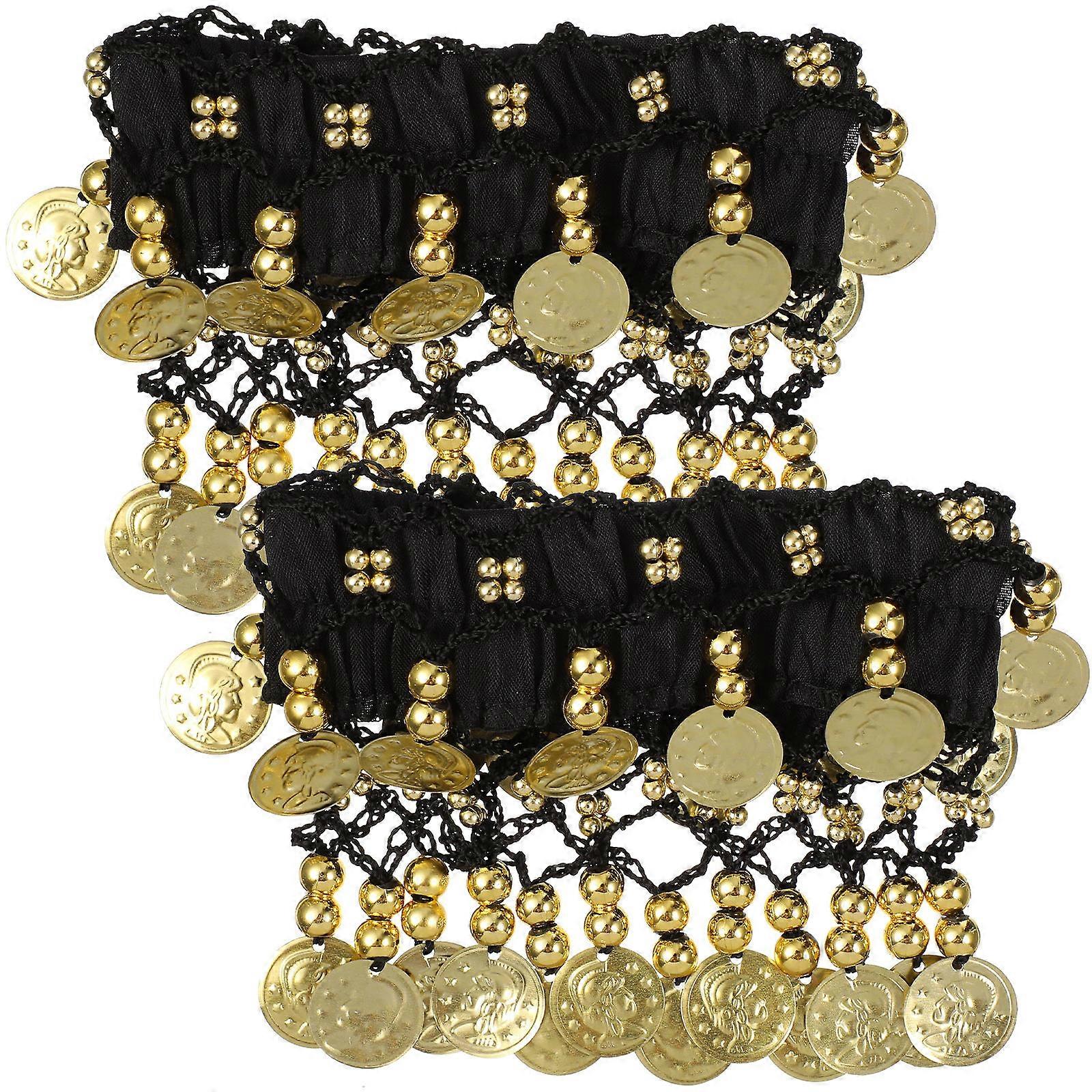 Dancing Accessory Anklet for Wedding Guest and Party Attendee 2Pcs