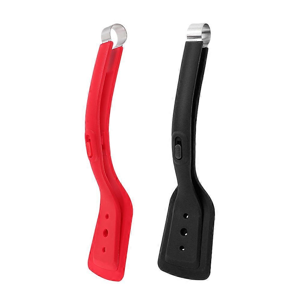 Multi-Use Frying Tong Kitchen Tool Home Cooks Grilling 11.6×2.8×0.6in 2Pcs