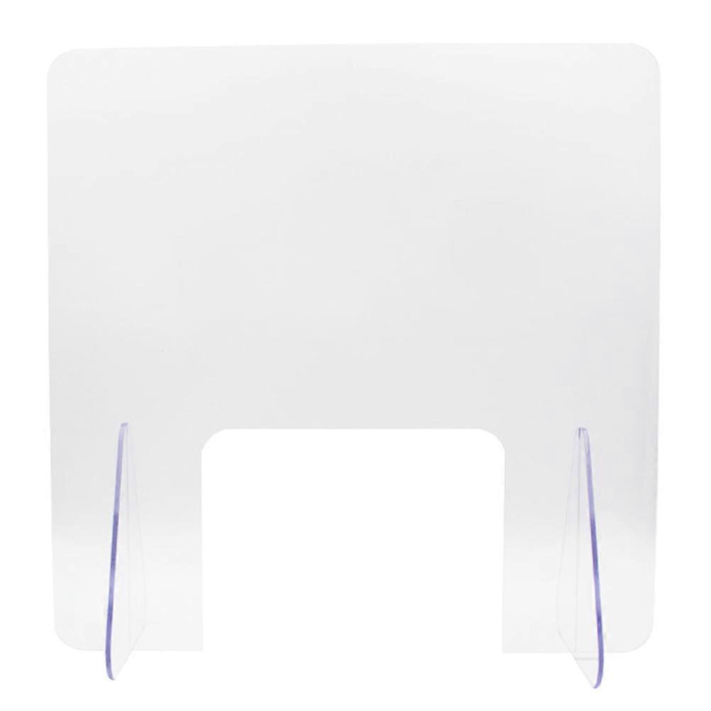 Sneeze Guard Shield Transparent Partition Board for Public Places 40X40X0.3CM Acrylic Protective Barrier 1Set