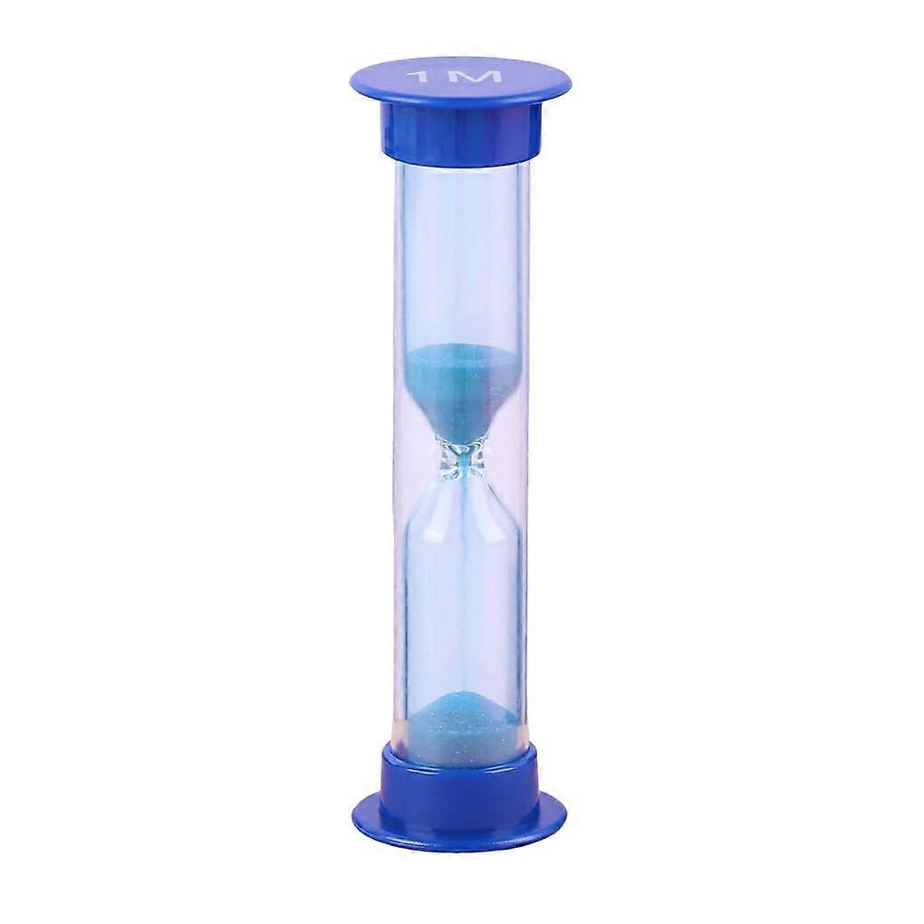Hourglass 1 Minute Blue Desktop Timer for Parties, Schools, and Early Education - 30S/1/2/3/5/10 Minute Options