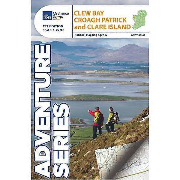 Irish Adventure Map - Clew Bay, Croagh Patrick And Clare Island