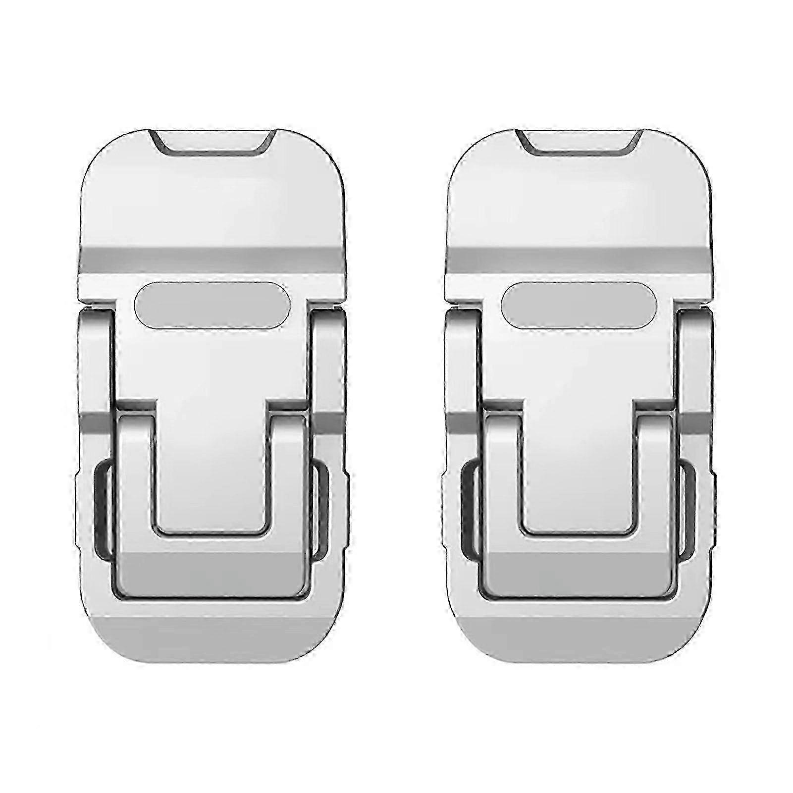 1 Pair Laptop Stand Computer Keyboard Holder Foldable Mini Size Corrosion Resistant Support Holder
