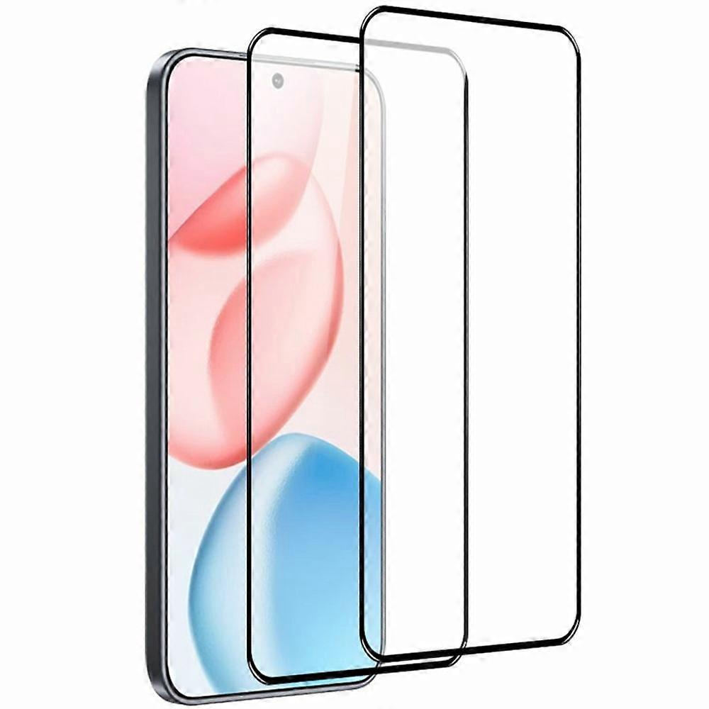 NORTHJO 2Pcs A+ Τηλέφωνο Screen Protector συμβατό για Honor 400 5G (Παγκόσμια) 0.3mm 2.5D υψηλή αλουμίνιο-πυριτίου γυαλί μεταξωτή εκτύπωση F