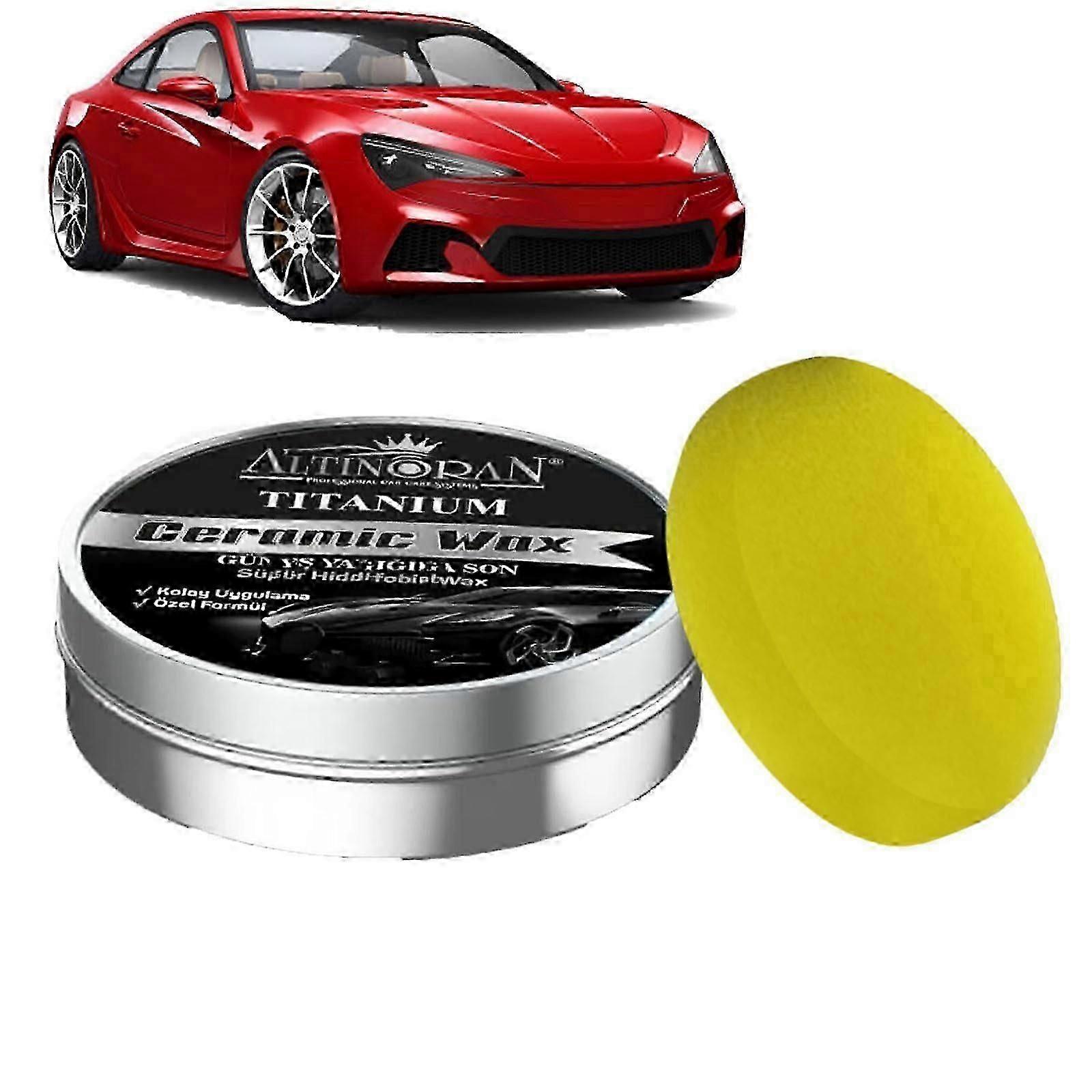 Titanium Ceramic Wax Ceramic Wax Car Care Polish Auto Car Scratch Repair Remover Wax Paste Polish Vehicle Paint Care Long