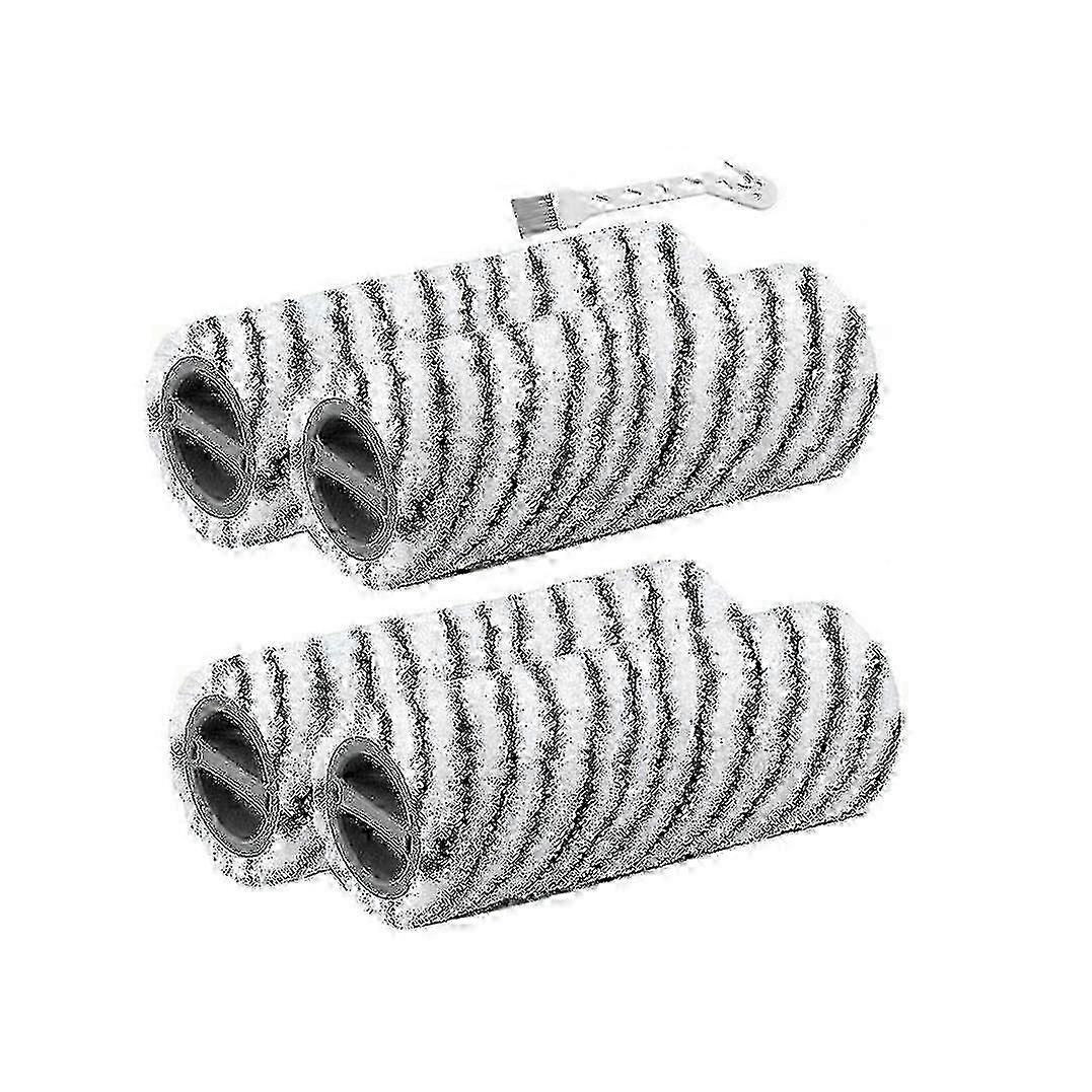 4Pcs Stone Roller Brush for Compatible Cordless Floor Cleaners