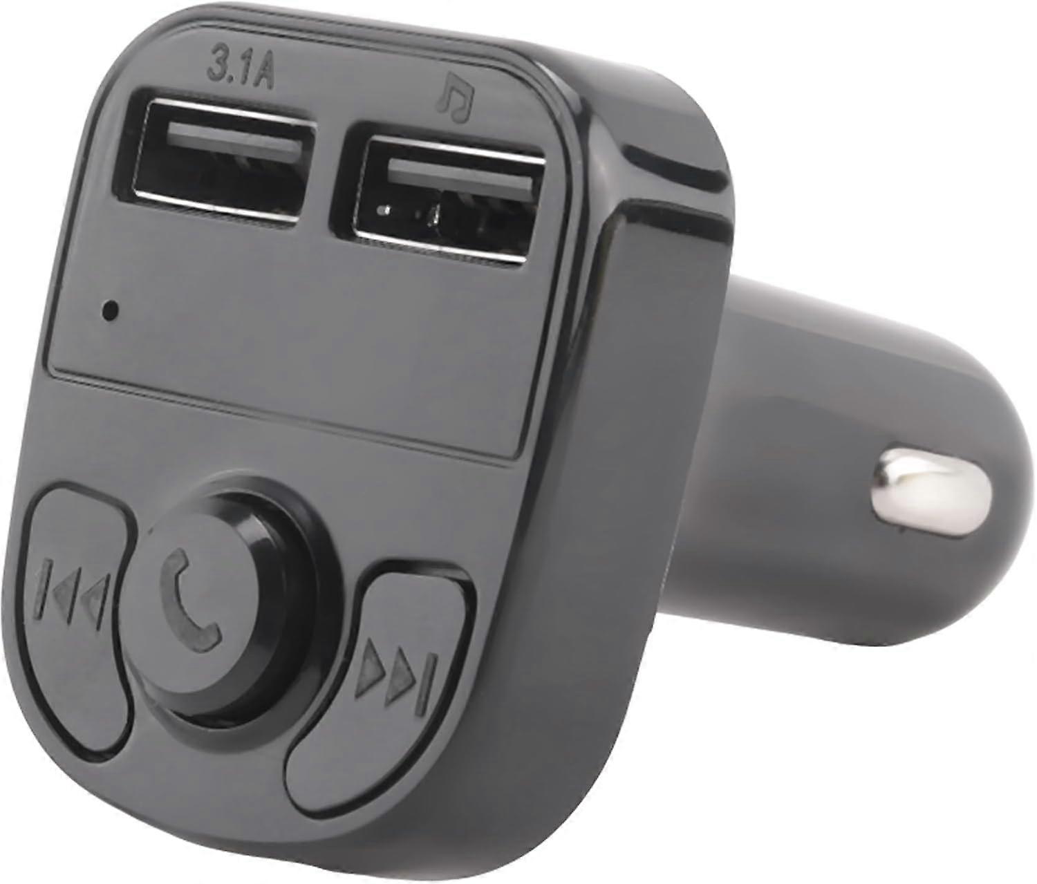 1 Pack X8 Car Bluetooth FM Transmitter MP3 Player Multi-Function Car Charger