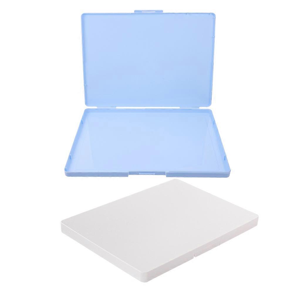 Paper Organiser ID Holder Home Use Elegant White 32.80X23.80X2.10CM Business Card Organizer 2Pcs