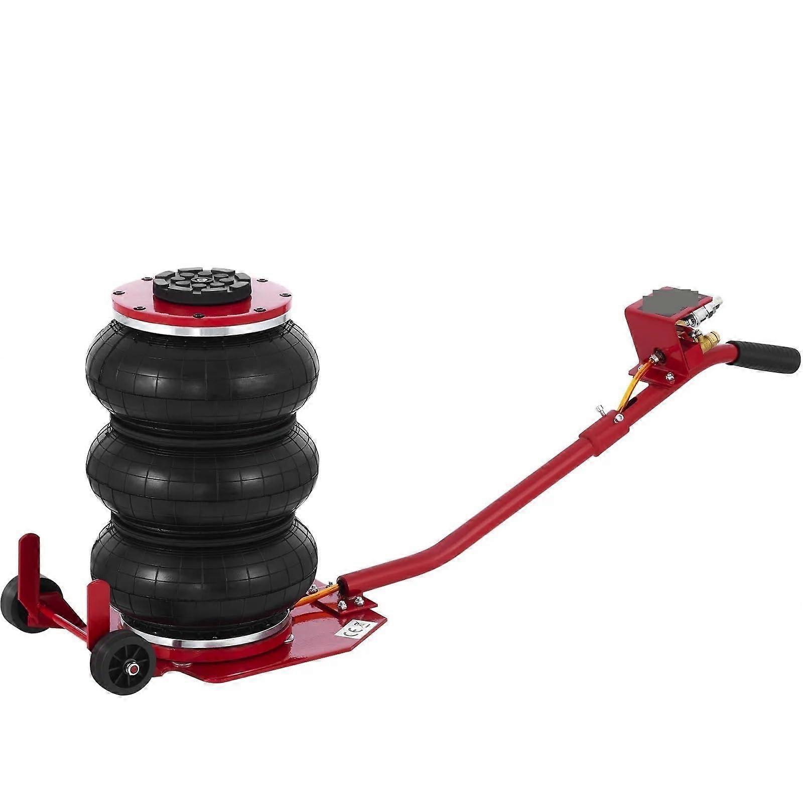 3T Airbag Jack for Vehicles, Fast Lifting, with Wheels, Long Handle. Suitable for Most Cars, Trucks, SUVs.