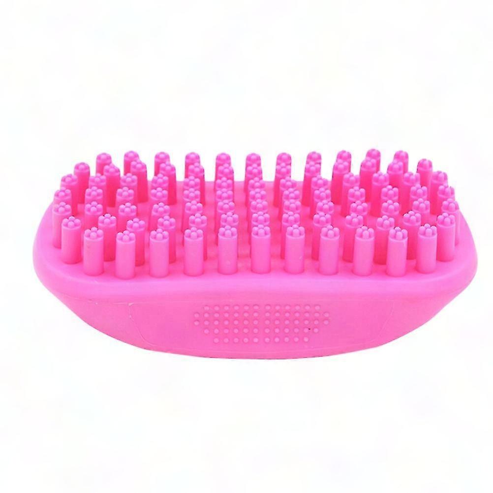 Dog Grooming Bath Brush for Pets - Massage Comb, Rectangular Shape, Simple & Practical (1 Set)