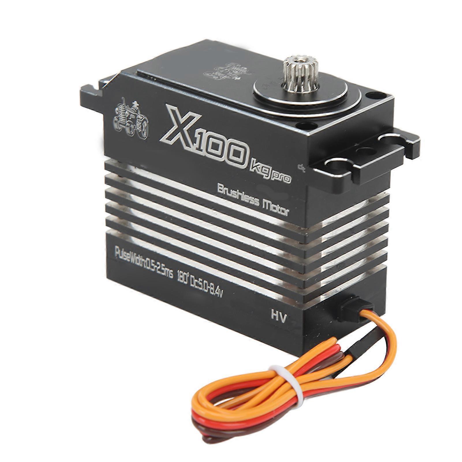 Brushless 100KG IPx8 Waterproof Aluminum Alloy High Torsion