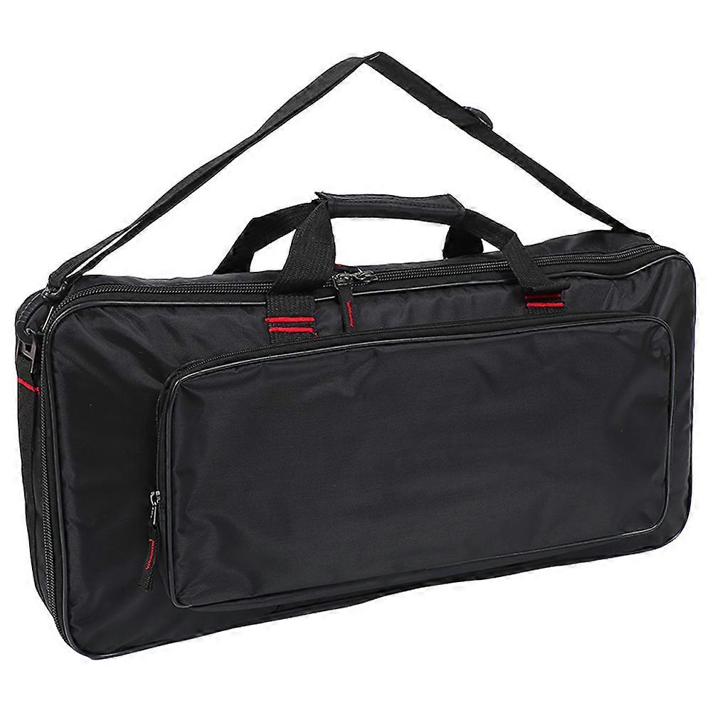 Guitar Effects Pedal Board Storage Bag Guitar Effects Pedal Case Rectangular Shape Daily Use 60.00X29.00X10.00CM 1Pack