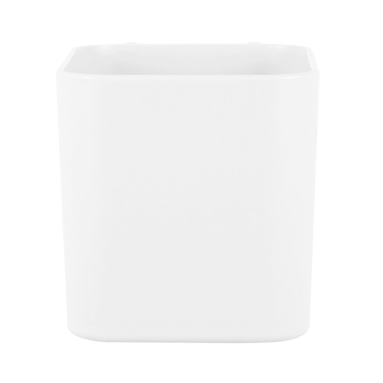 White Plastic Pegboard Bins for Organizing Tools and Crafts Accessories 1pc
