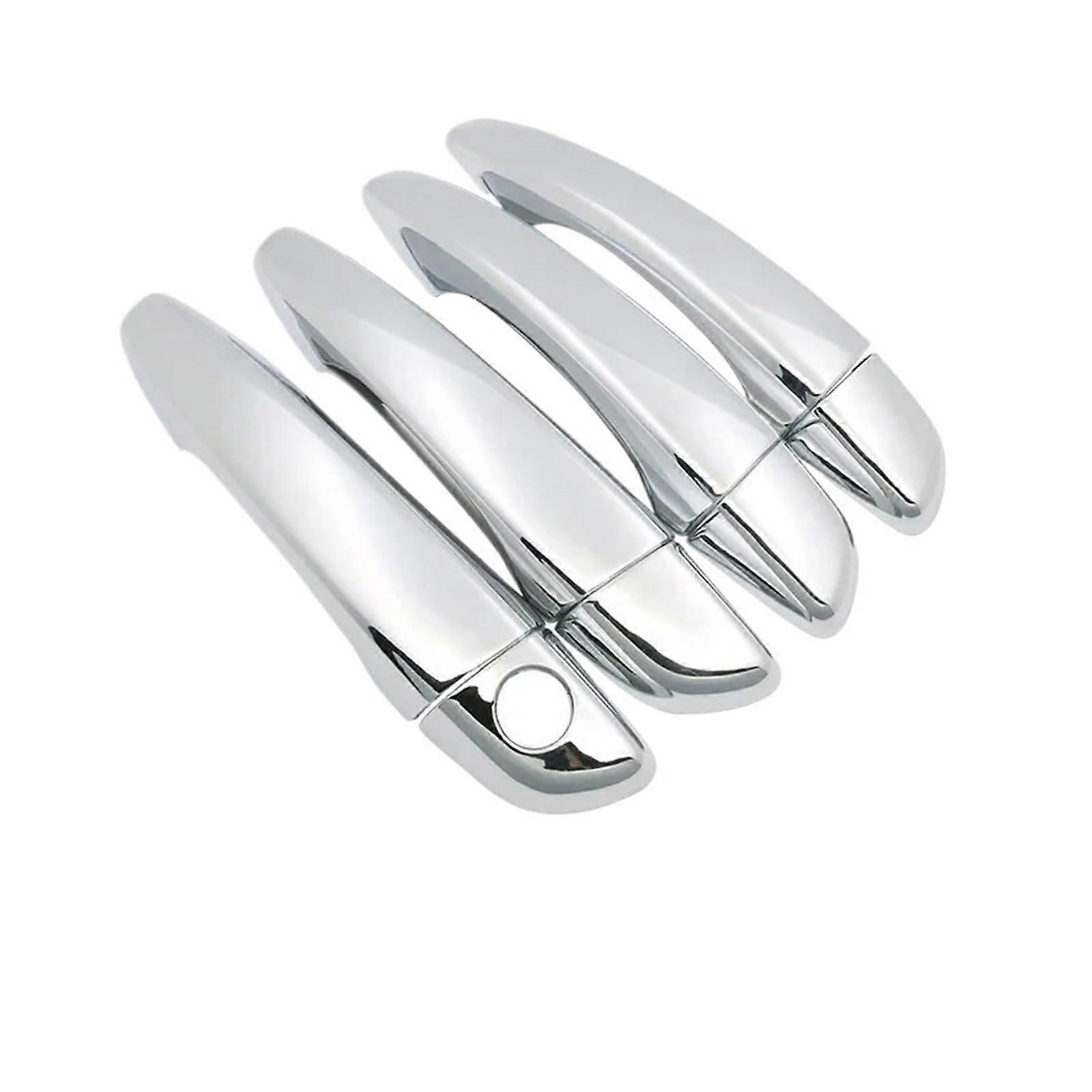 Passenger Side Exterior Door Handle for Opel Mokka 2021-2023 Chrome Metallic Anti-Scratch Exterior Styling