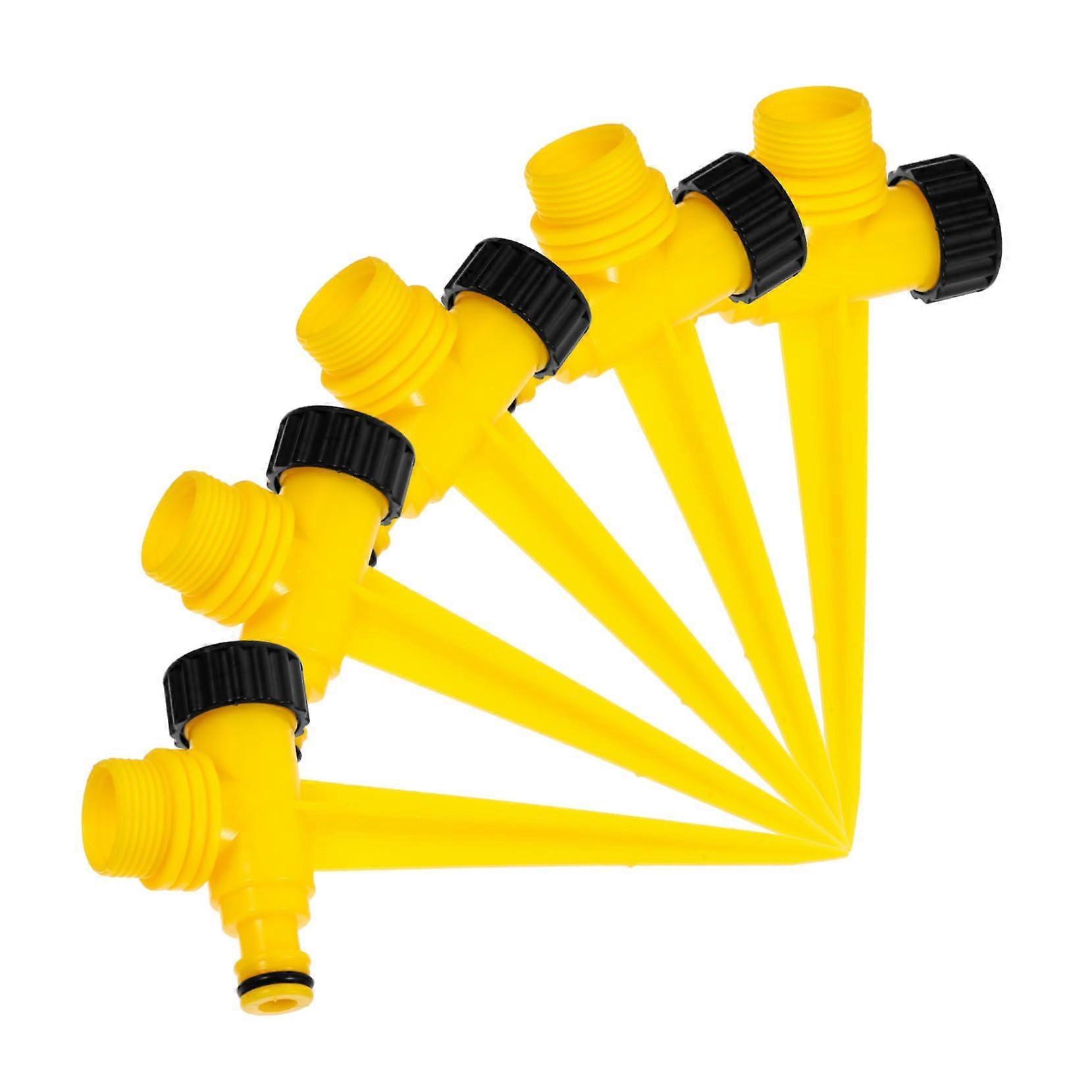 Automatic rotating sprinkler spikes water tip irrigation lawn sprinkler