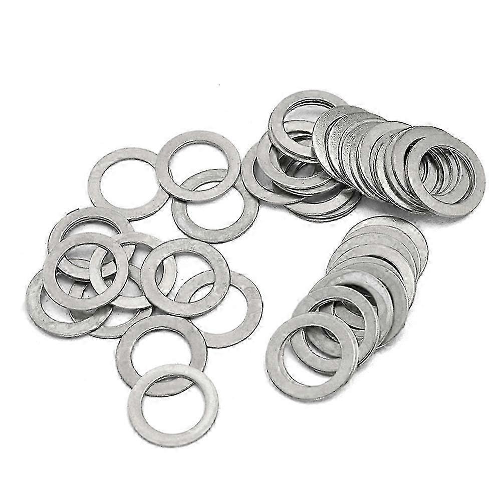 Stainless Steel Washers Jack Socket Nuts Replacement Parts For Musical Instruments Silver 50Pcs
