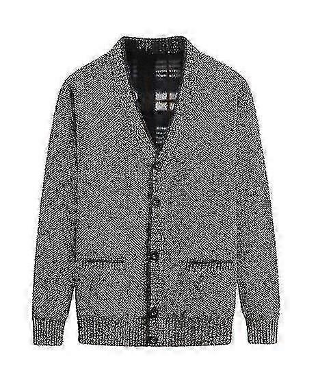 Herre sweater cardigan Tyk varm sweater