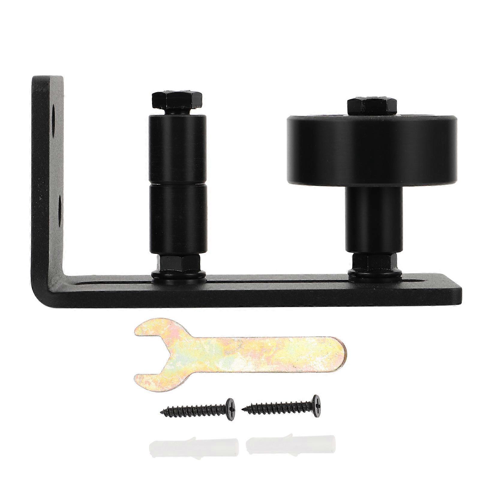 Practical Floor Guide Carbon Steel Barn Door Floor Guides Secure Lock For 12x6.5x5cm 1Pcs