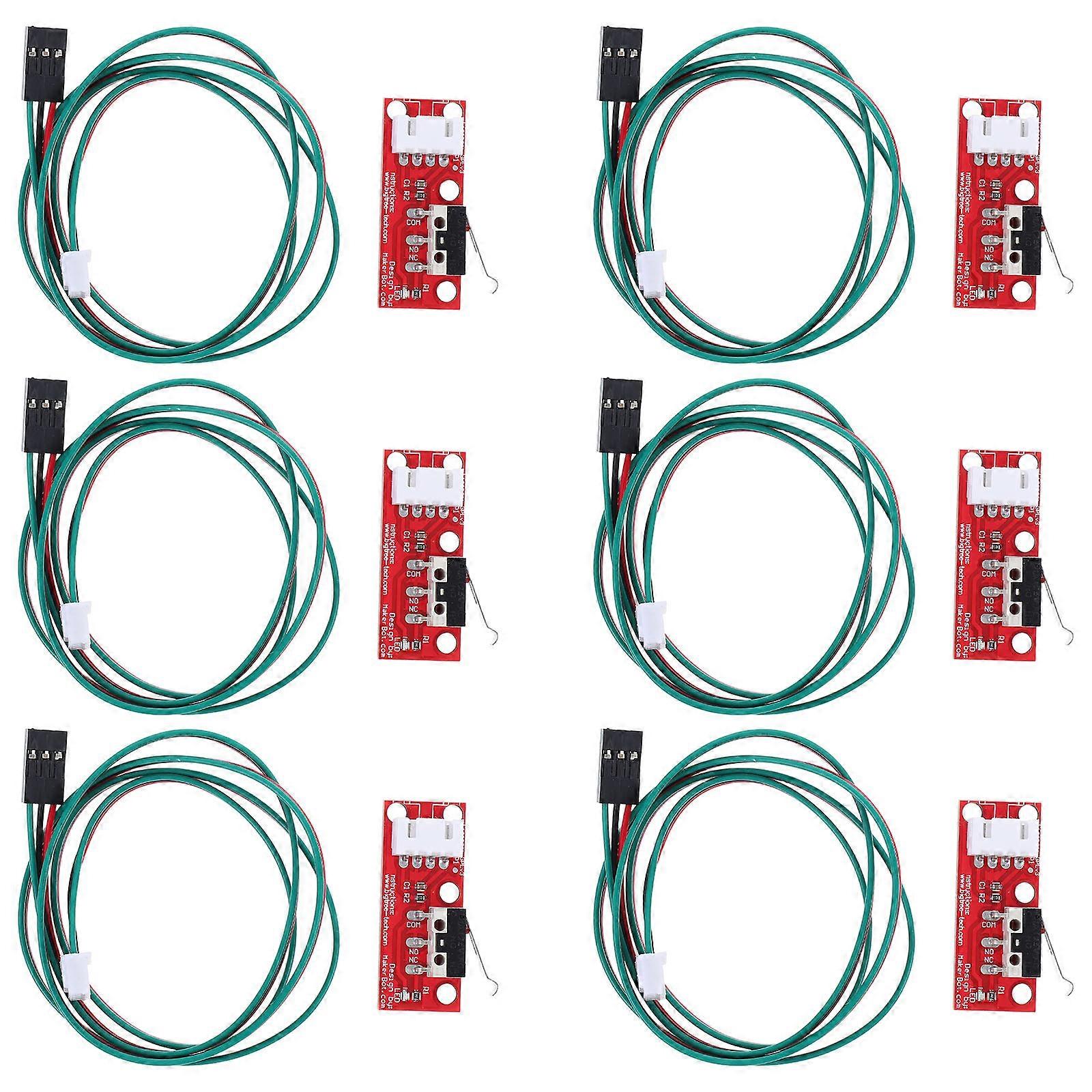 Printer Accessory Mechanical Limit Optical Switch Connection Wire 6Pcs For Stable Operation