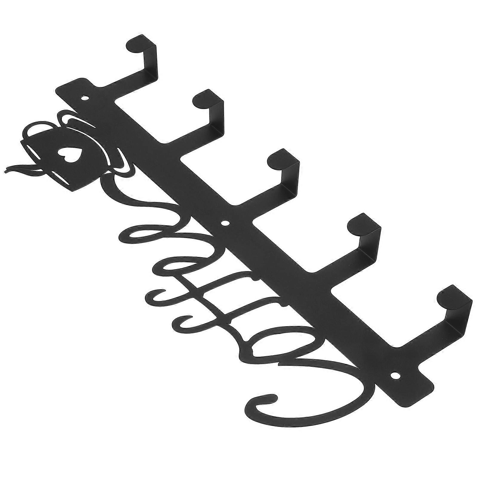 Coffee Mug Wall Rack with 4 Hooks for Kitchen Organization and Storage