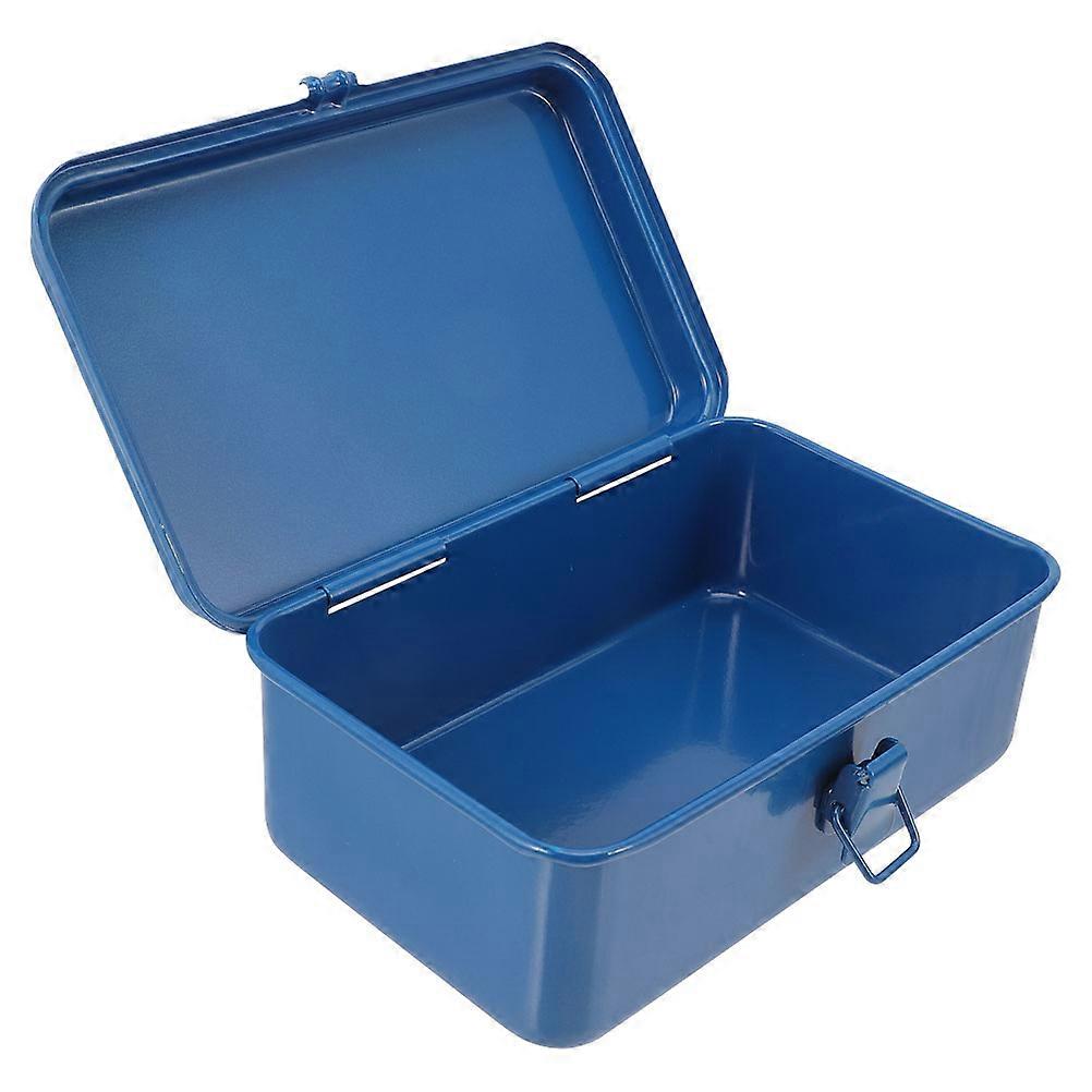 Tool Organizer Storage Box Multifunctional Toolbox Blue 20.00X13.00X6.70CM Home Repairs 1Pack