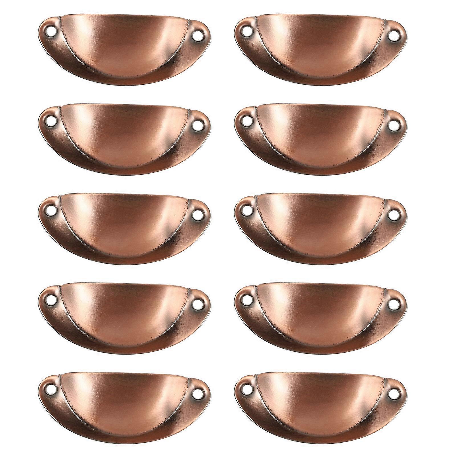 Iron Handle Cabinet Furniture Pulls Easy Open Close Homeowners DIY Enthusiasts 10Pcs