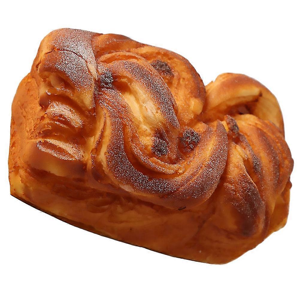 Artificial Bread PU Caramel Bread Model for Display Use 1Ppc Prop