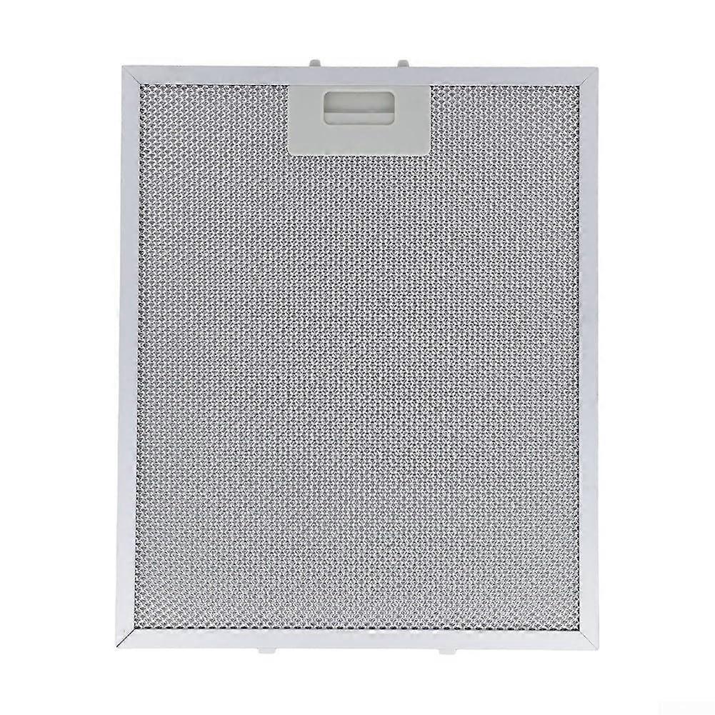 Aluminium Extractor Hood Filter 280 x 355 x 9 mm 5Layer Metal Mesh Grease Filter for Cooker Hood Silver