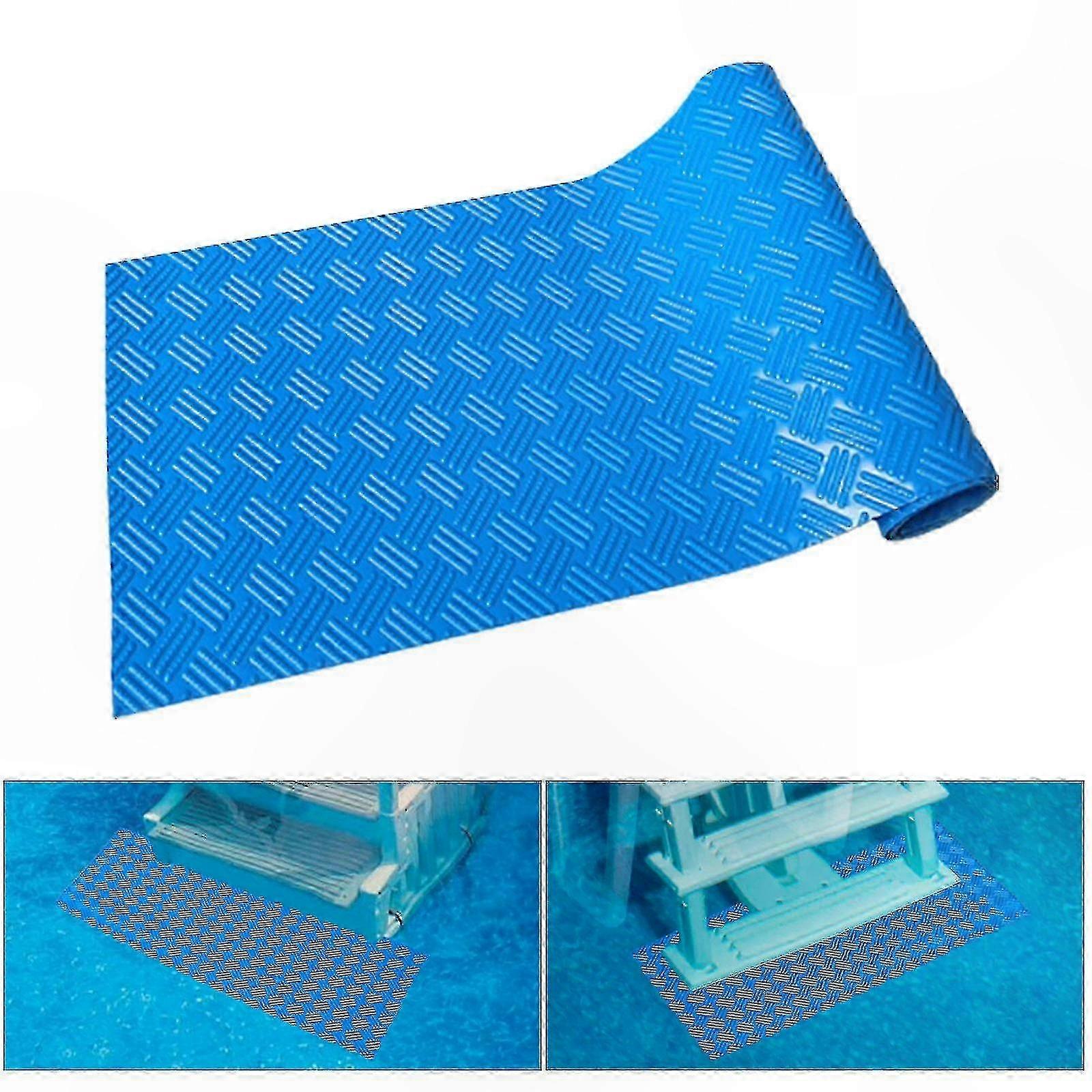 Non-Slip Pool Step Pad for Medium Pools and Stairs Safety Protective Mat Lining