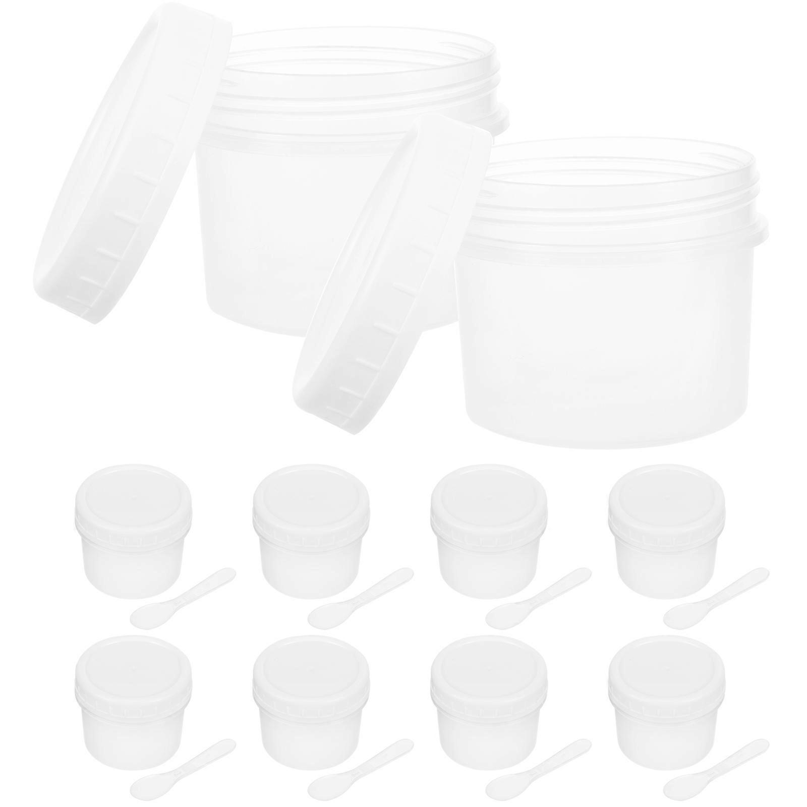 Ice Cream Storage Box Fruit Container Sealed Odor Prevention 10Sets