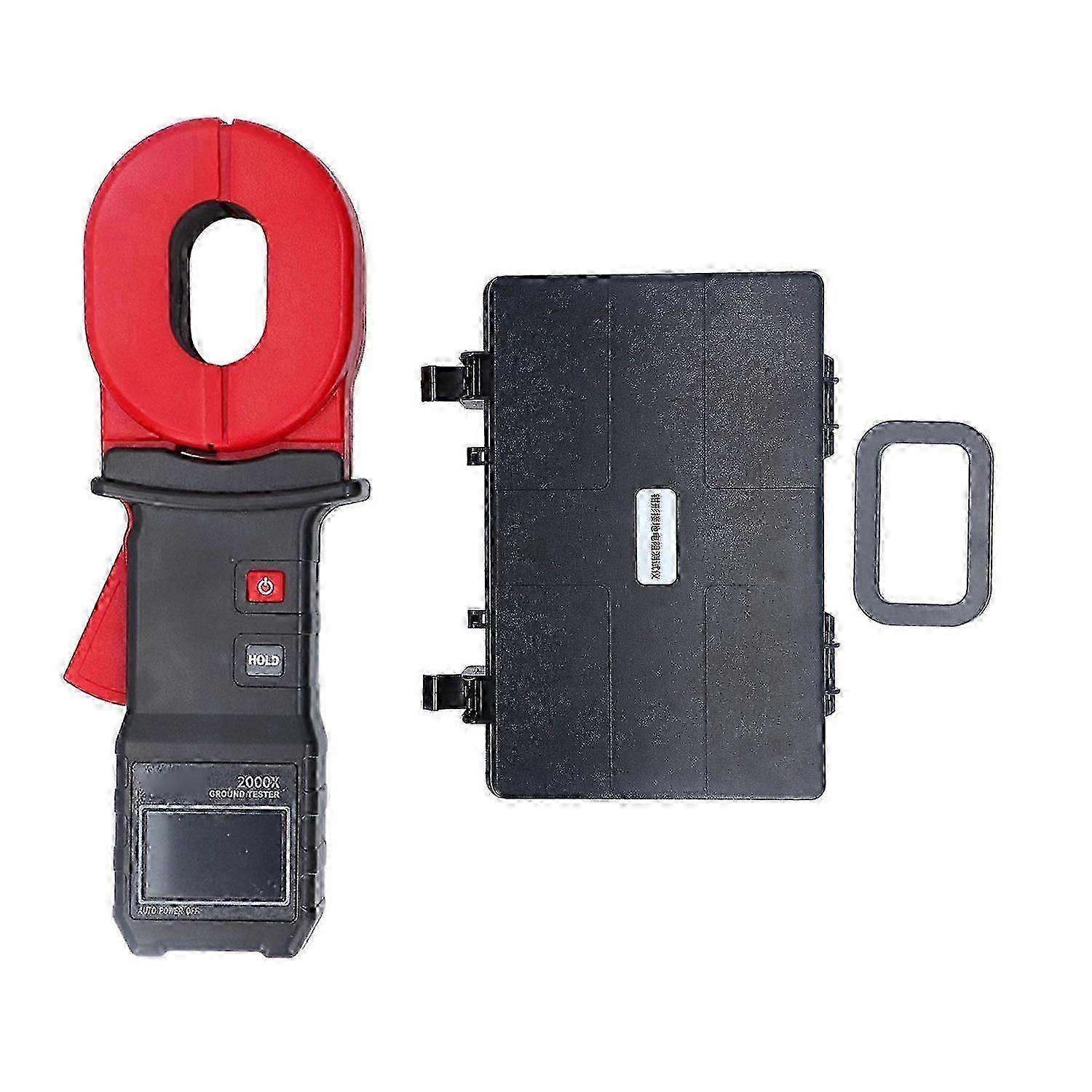 Digital Ground Resistance Meter LCD Display 0.01~500 Auto Ranging Clamp Earth Resistance Meter Test -HHY