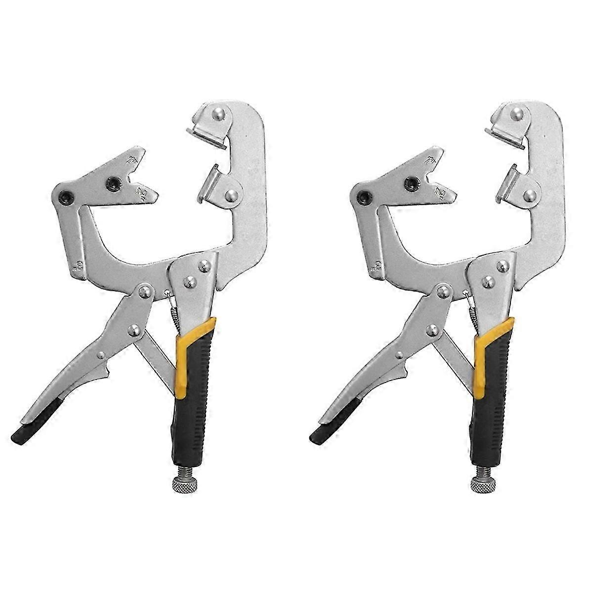 C-Type Welding Pipe Pliers Round and Square Dual-Purpose Pliers Special Tools Multi-Purpose Welding