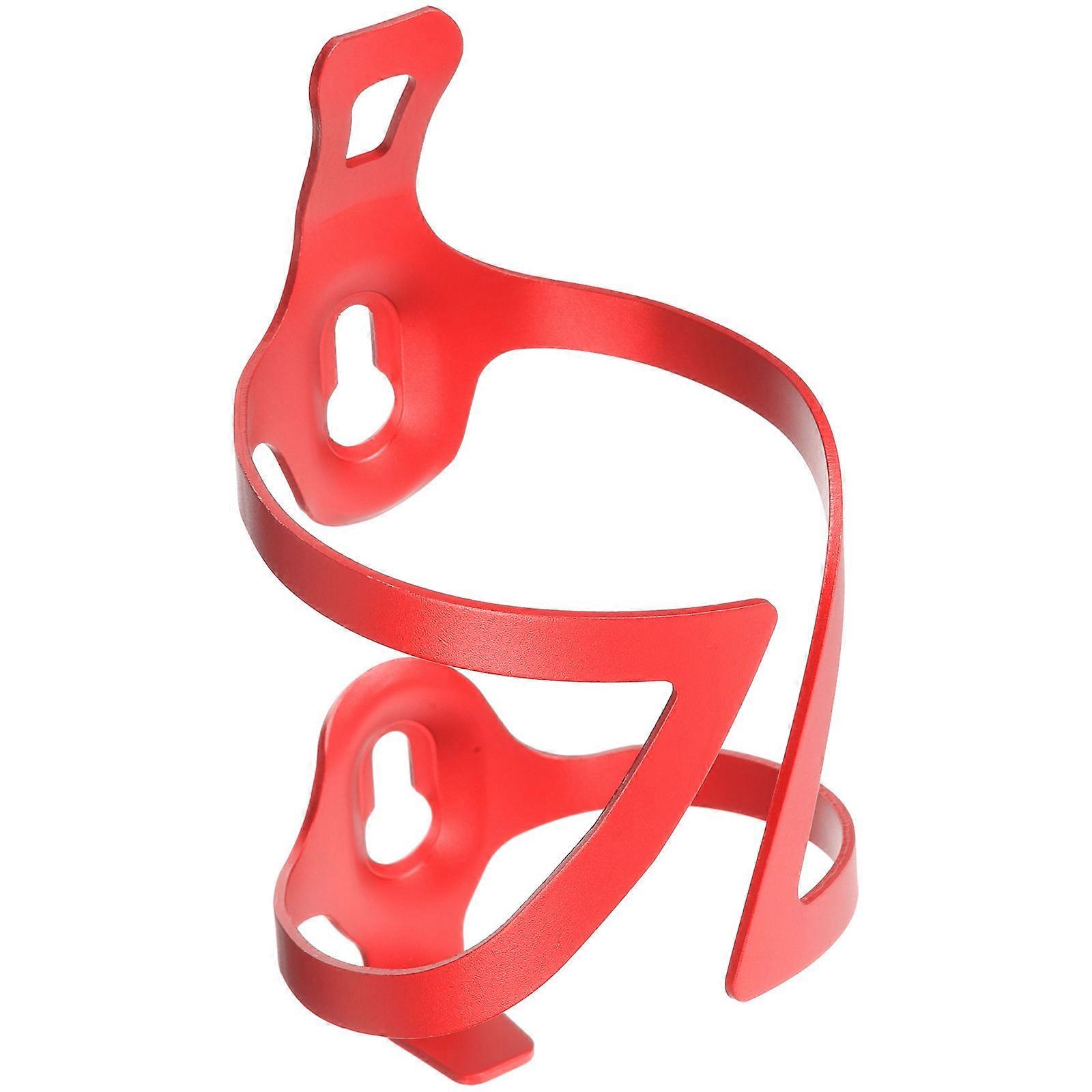 Cycling Cup Holder With Versatile Application Features Sturdy Aluminum Alloy Construction In Red 2 Sets