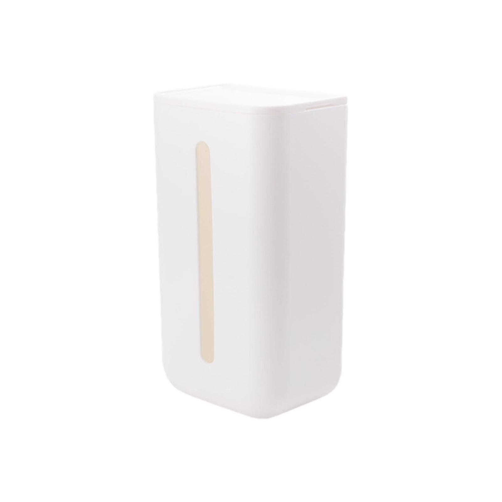 Wall-Mounted Tissue Storage Box for Bathroom or Napkin Organisation