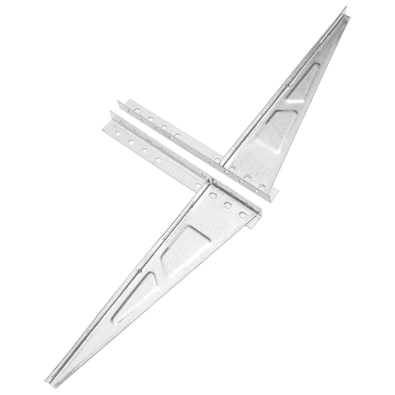 Air Conditioner Mount Rack with High Load-Bearing Capacity 1 Pair Rolled Steel
