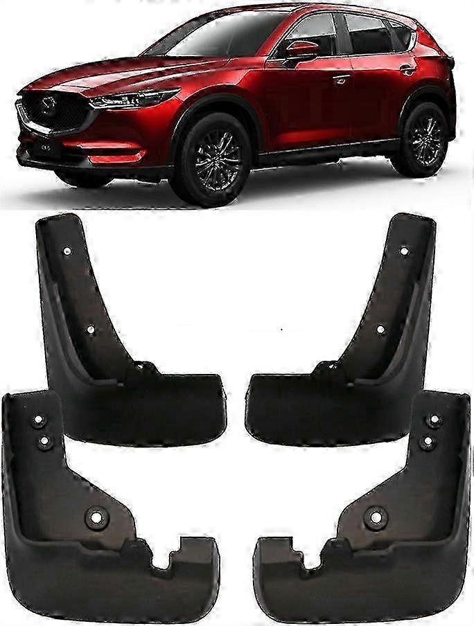 Set Molded Splash Mud Flaps For 2022-2025 Mazda Cx5 Cx-5 Suv