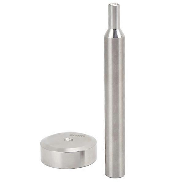 Double Sided Rivet Hole Punch 6 mm Fastening Tool for DIY Leather Craft Button Installation