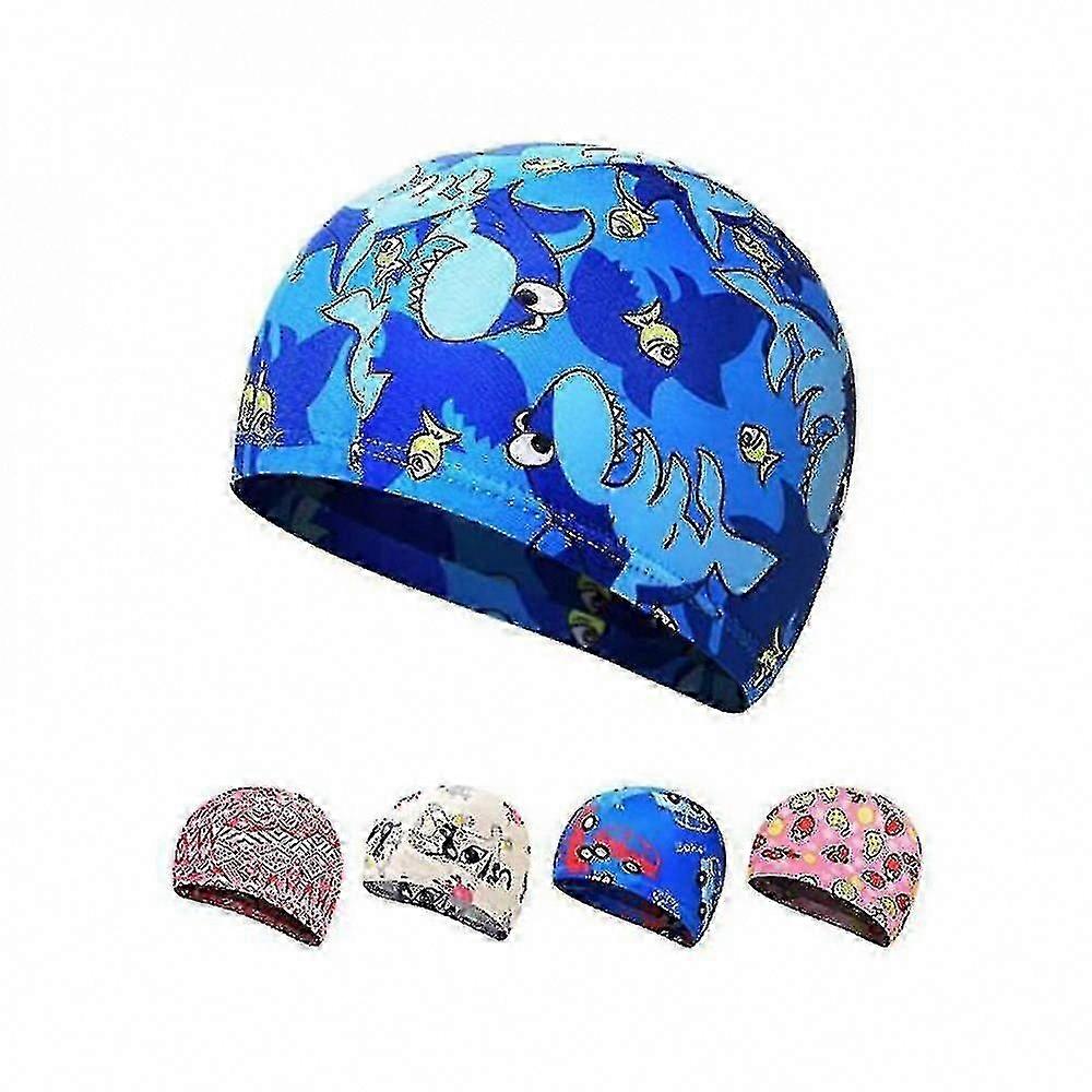 1pcs Farbe veränderbare Kinder Badekappe Hut Duschhaube