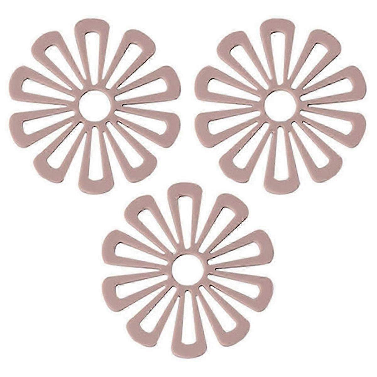 3-Piece Non-Scratch Kitchen Table Mats - Anti-Slip Dining Table Protectors for Home Use & Elegant Table Decor
