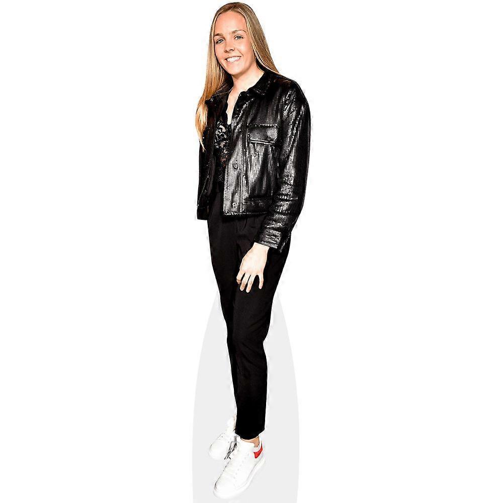 Ellie Roebuck (Black Jacket) Cardboard Cutout (lifesize OR mini size). Standee. Stand Up.