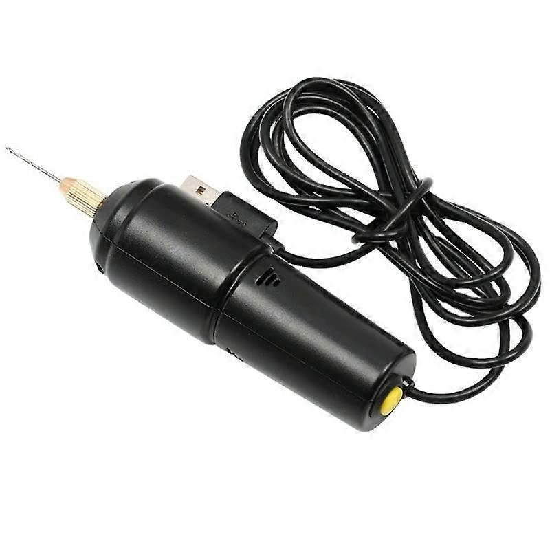 Hand Mini Drill Machine for DIY Jewelry Making with Epoxy Resin and Wood Projects, Includes 5V USB Data Cable