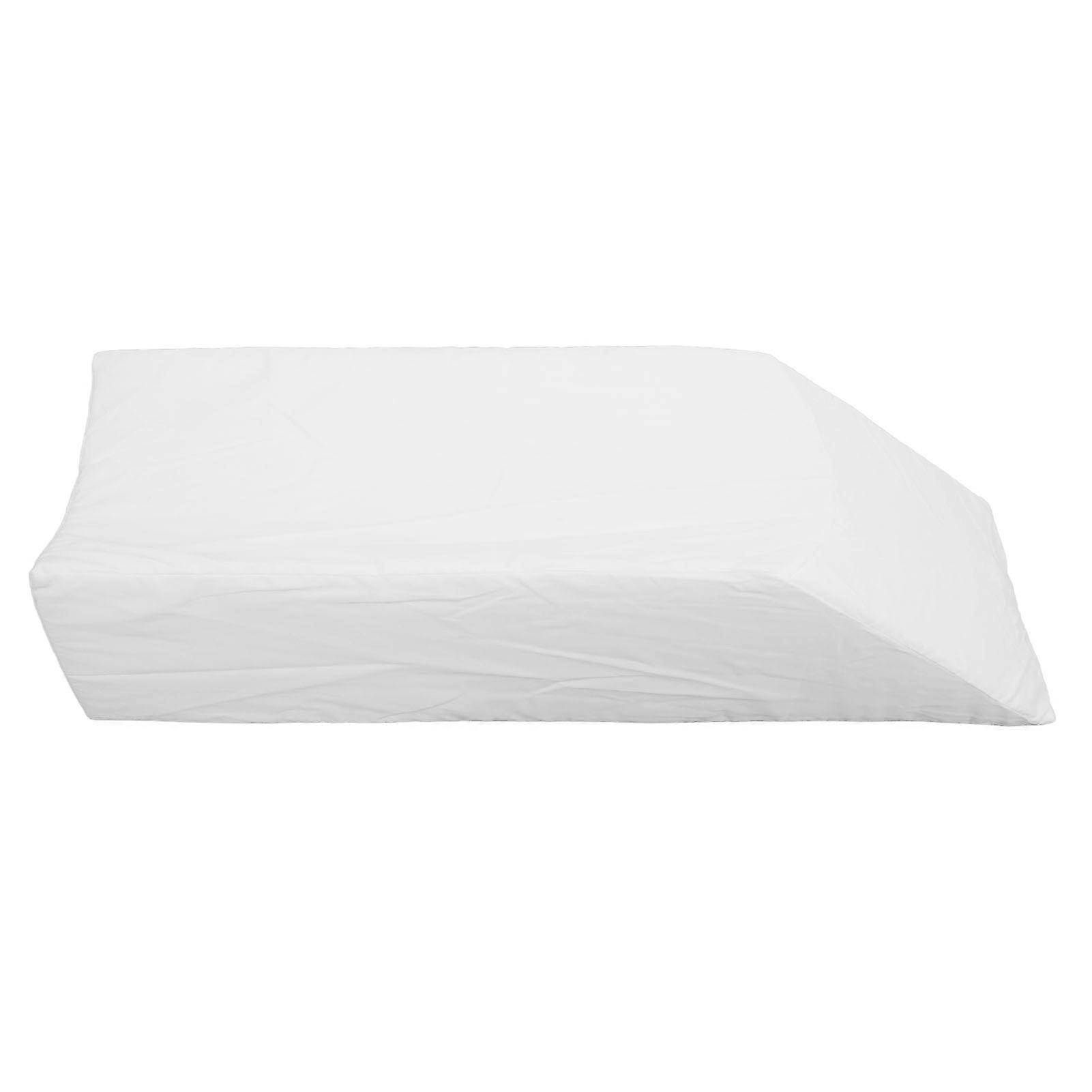 Leg Elevation Pillow Wedge Lift Support Soft Comfortable Portable Leg Wedge Pillow for Hoem Travel Office White