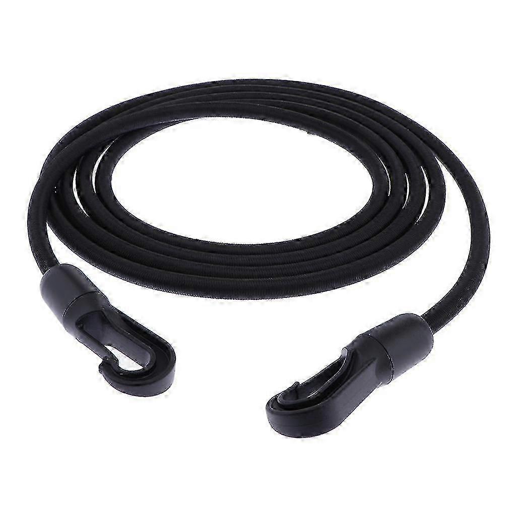 1.5m Heavy-Duty Elastic Lanyard with Hooks and Clips Made of Durable Rubber Bungee Cord Edition 0801