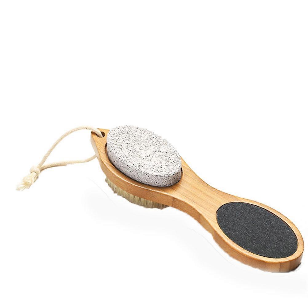 Foot Exfoliator Portable Removal Tool Multi-Sided for Personal Use Ergonomic Handle 1Set