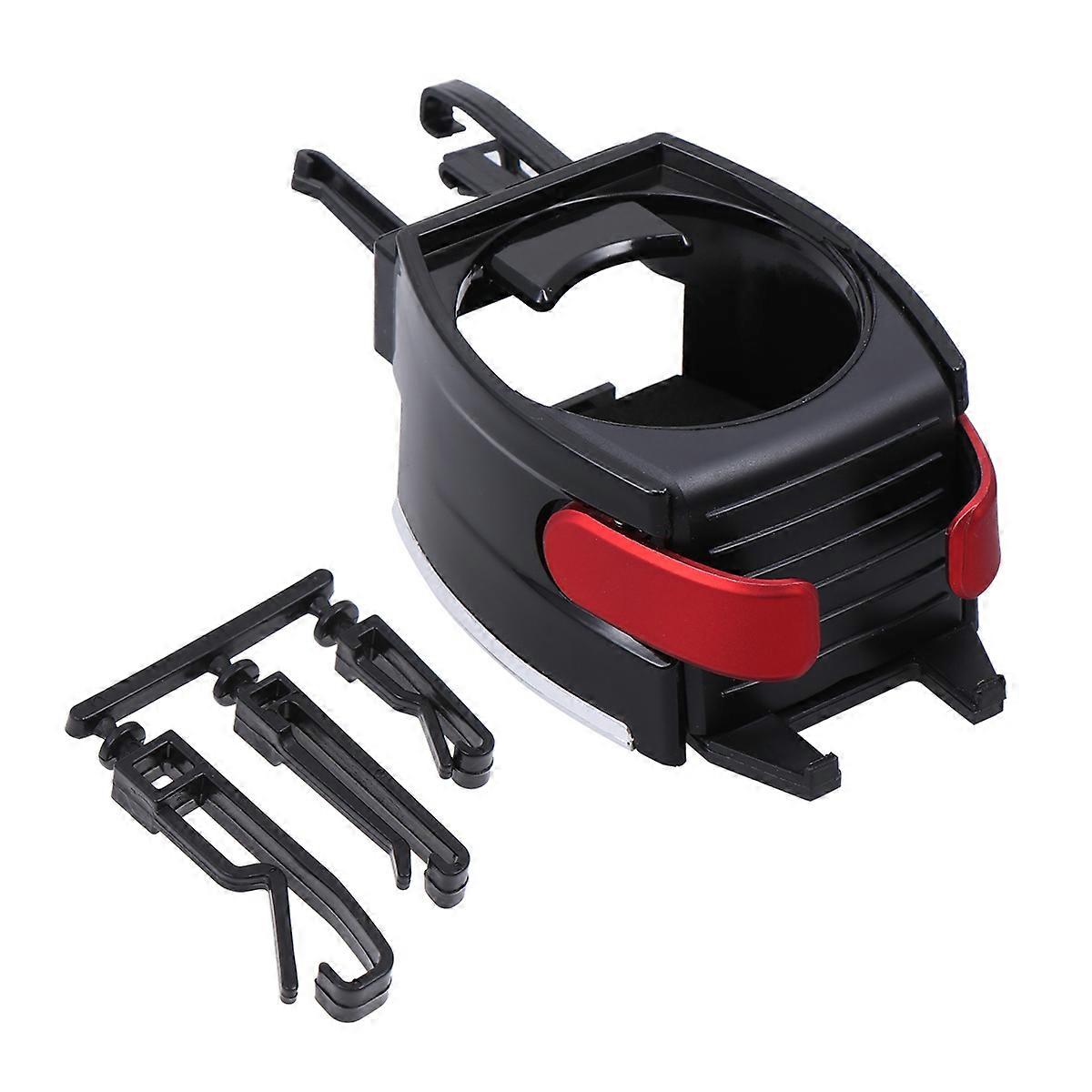 Car Water Cup Holder Made of Durable ABS Material for Car Use Red Keeps Cup Steady and Car Tidy 4.7 Inches