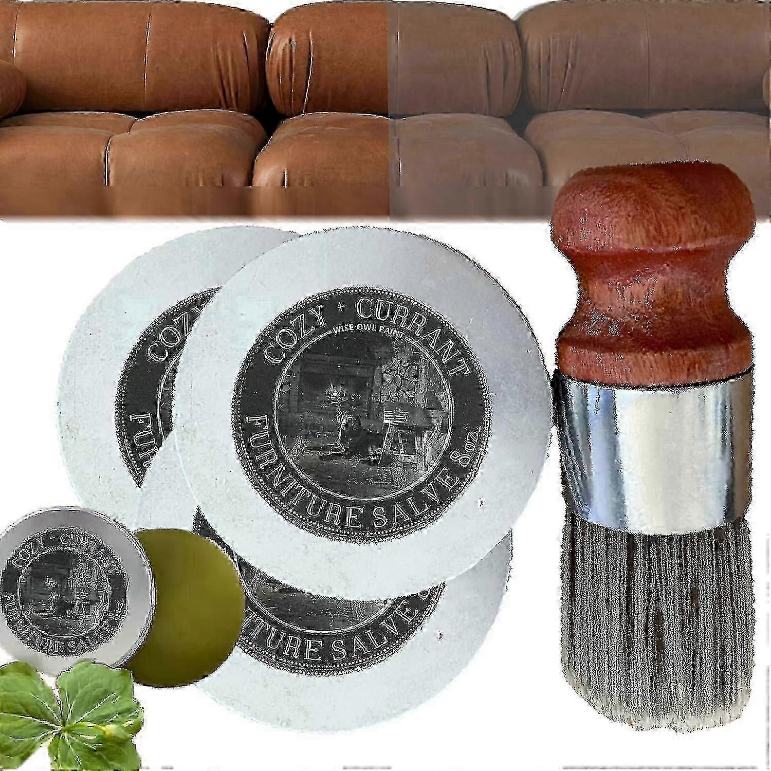 Meuble Salve pour cuir et bois, Cuir Salve pour meubles, Cuir meubles Salve et brosse, Meuble Salve Brosse, Meilleur meuble Salve