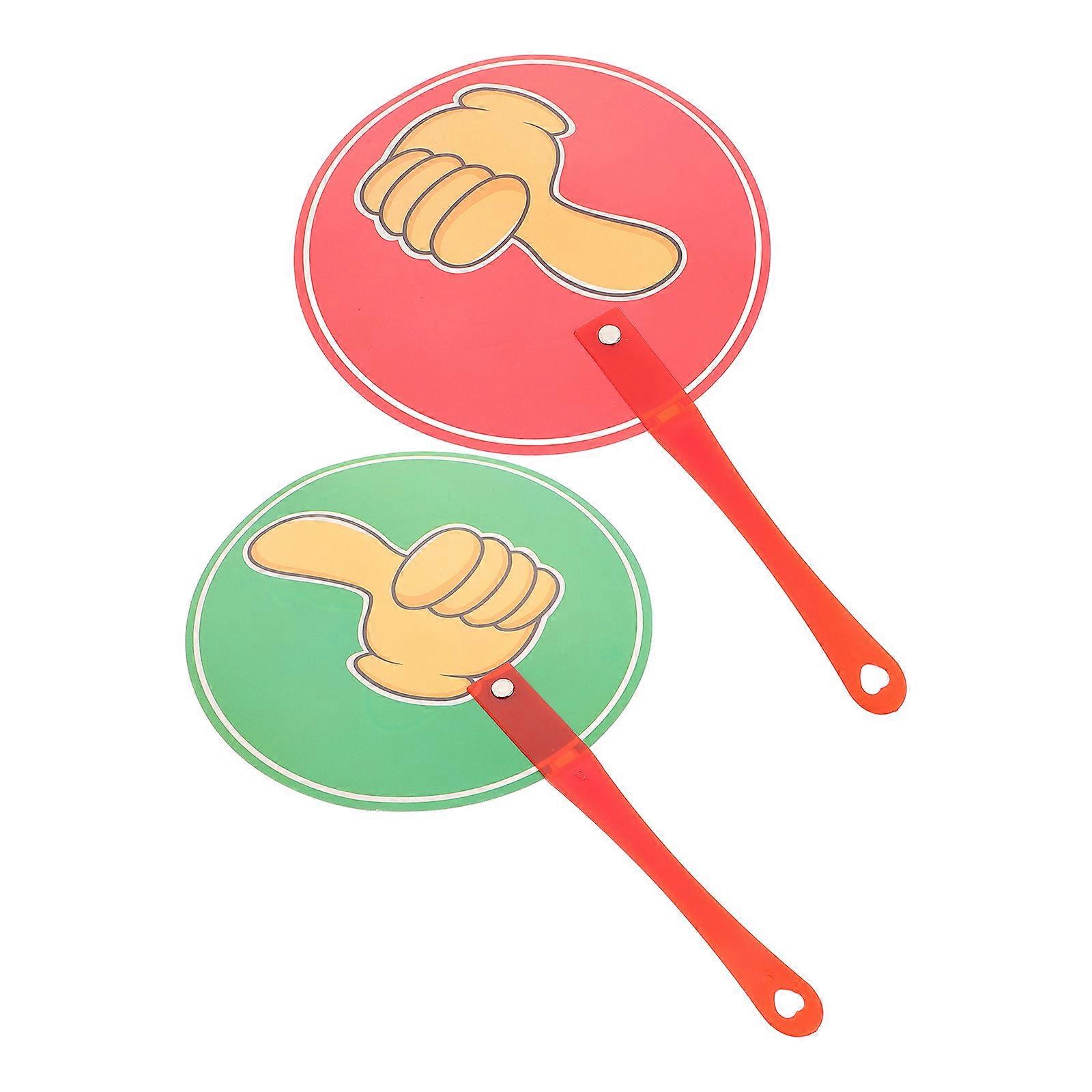 Thumbs Down Classroom Voting Paddles for Interactive Teaching, Student Engagement, and Real Time Feedback in Group Learning Activities